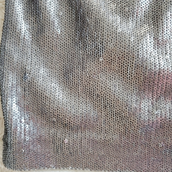 Halston Heritage Sequin Vneck Cut Out Dress - Picture 7 of 8